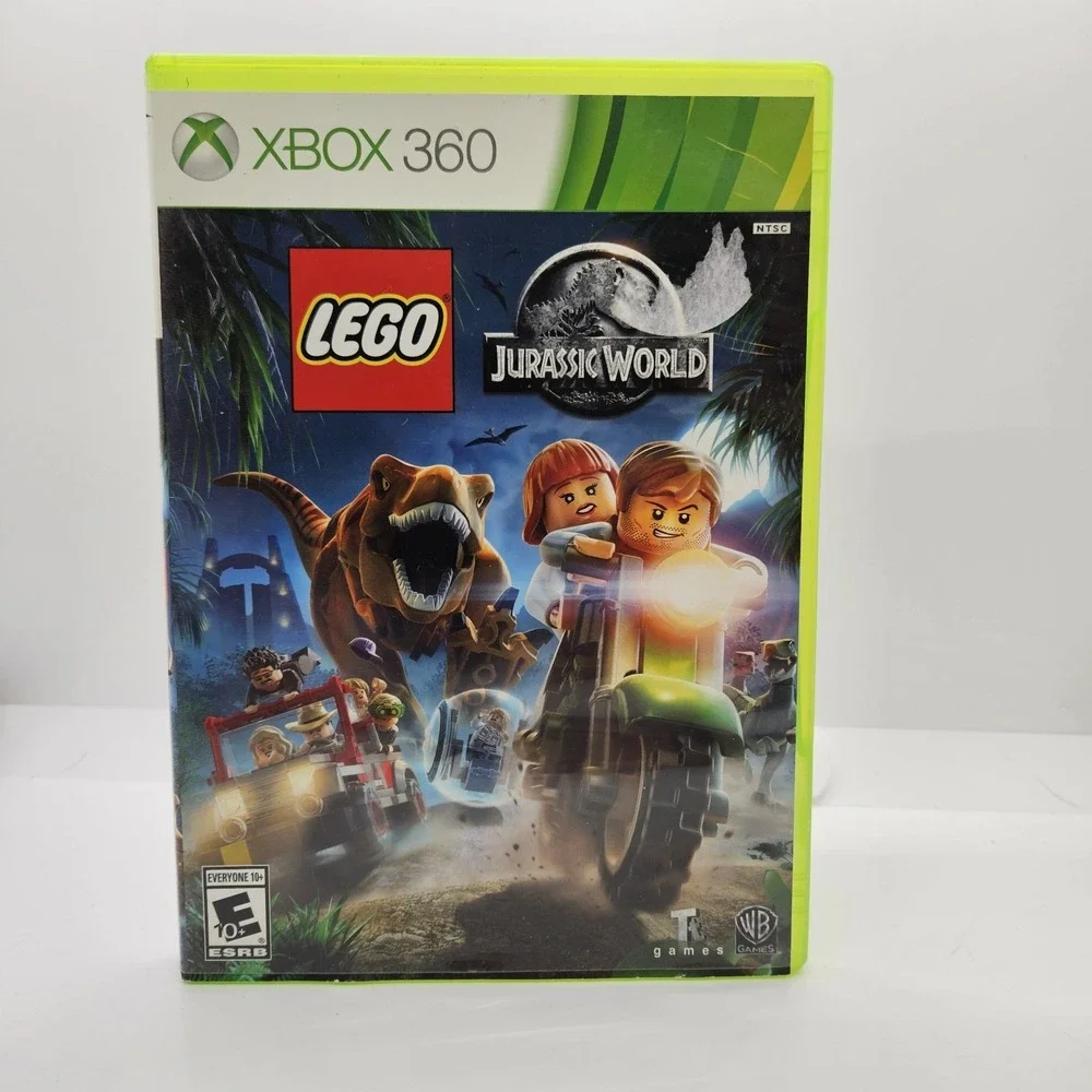 LEGO‎ Jurassic World Xbox 360 Game CIB Complete WB Games Dinosaurs